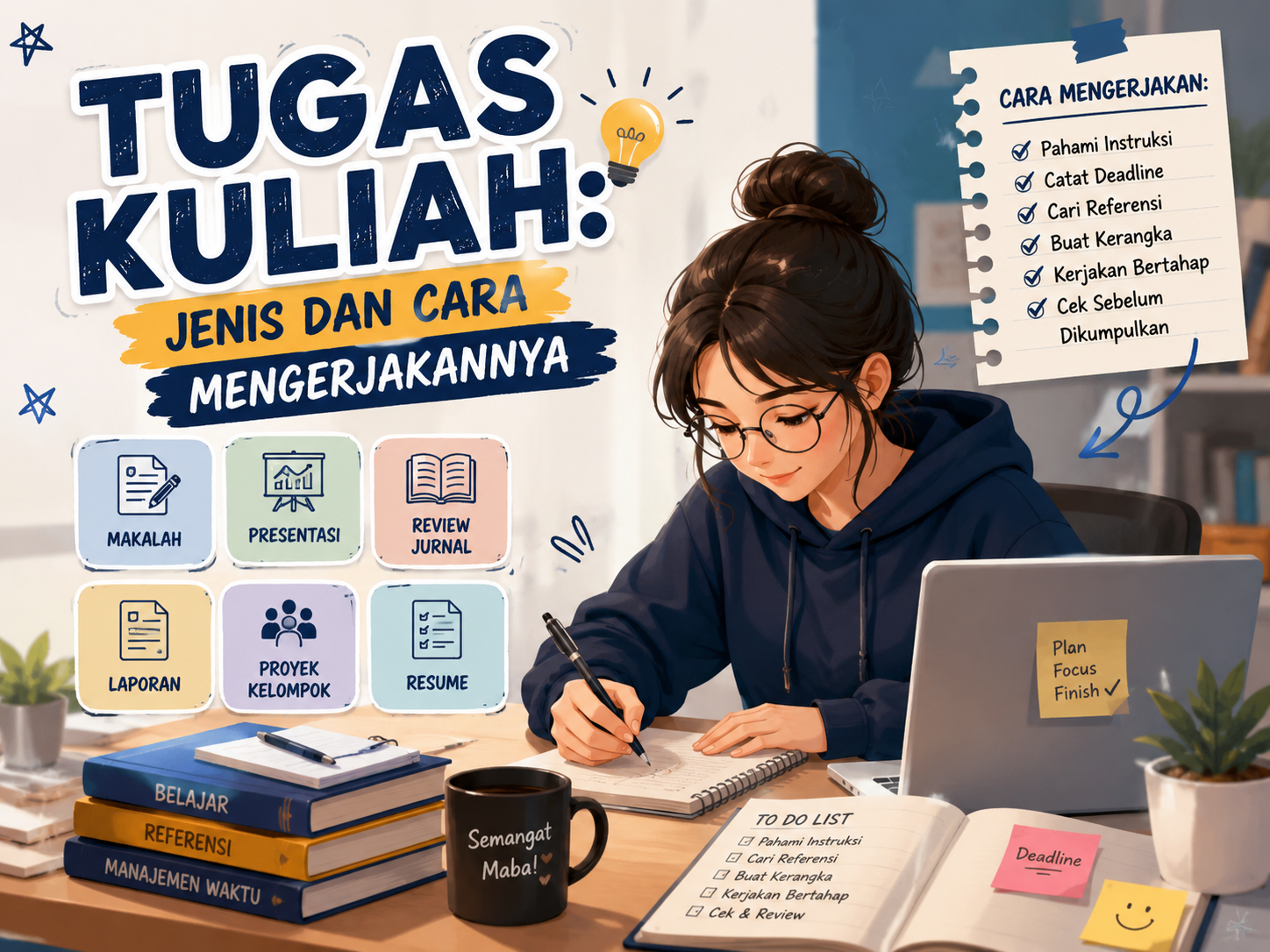 Tugas Kuliah: Jenis dan Cara Mengerjakannya