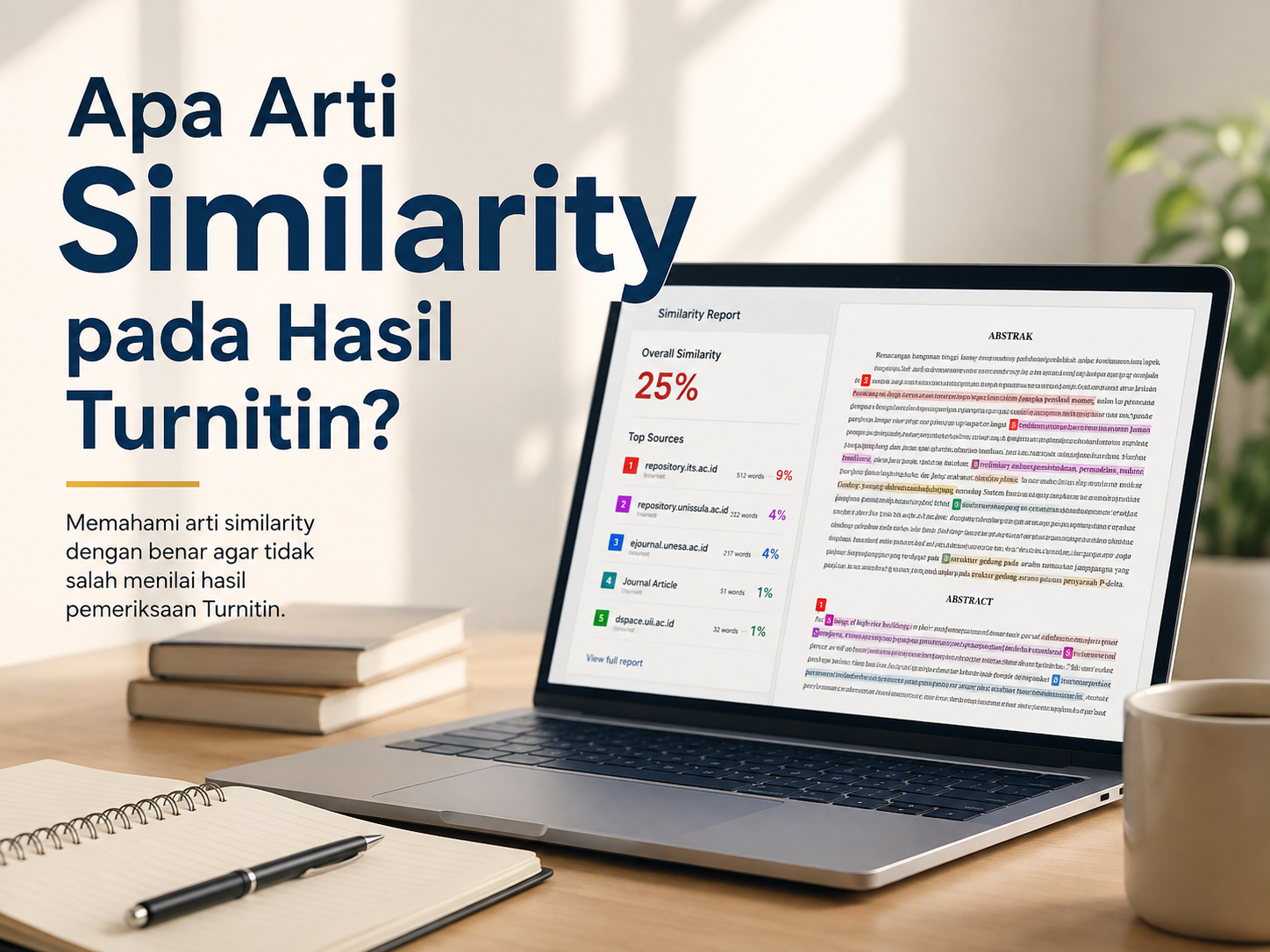 Apa Arti Similarity pada Hasil Turnitin?