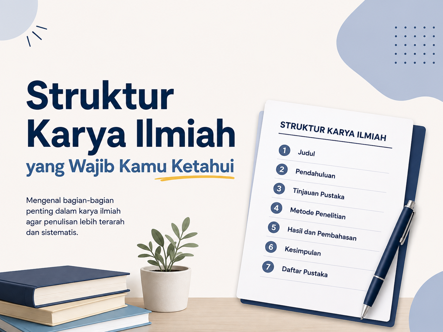 Struktur Karya Ilmiah yang Wajib Kamu Ketahui