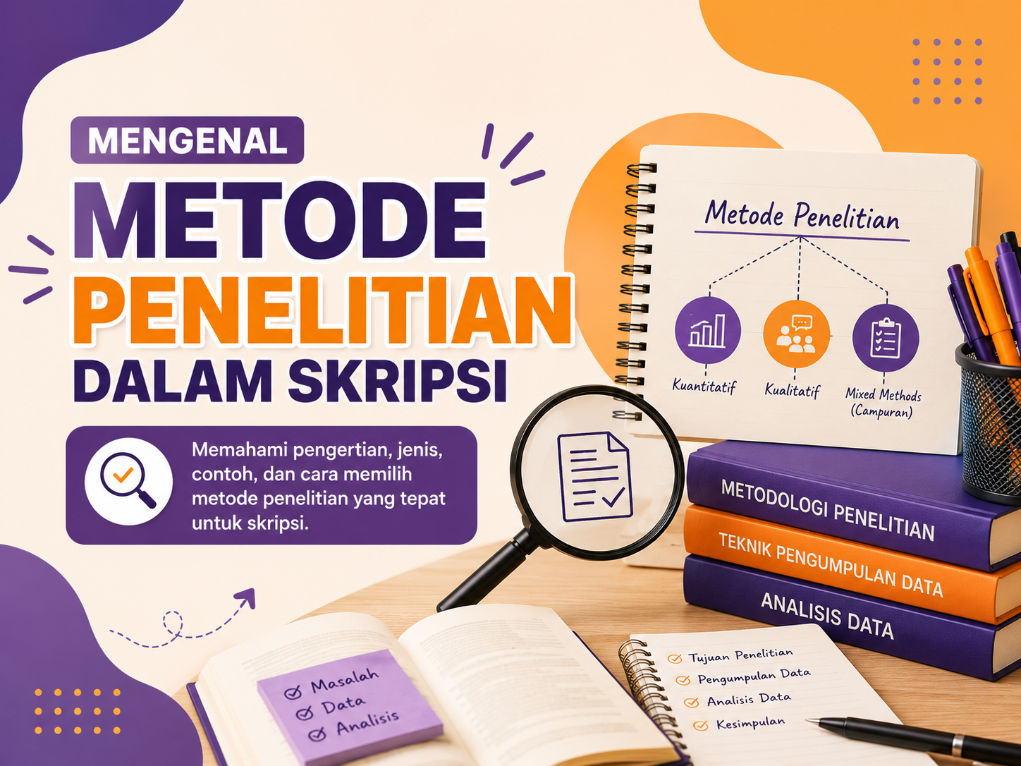 Mengenal Metode Penelitian dalam Skripsi