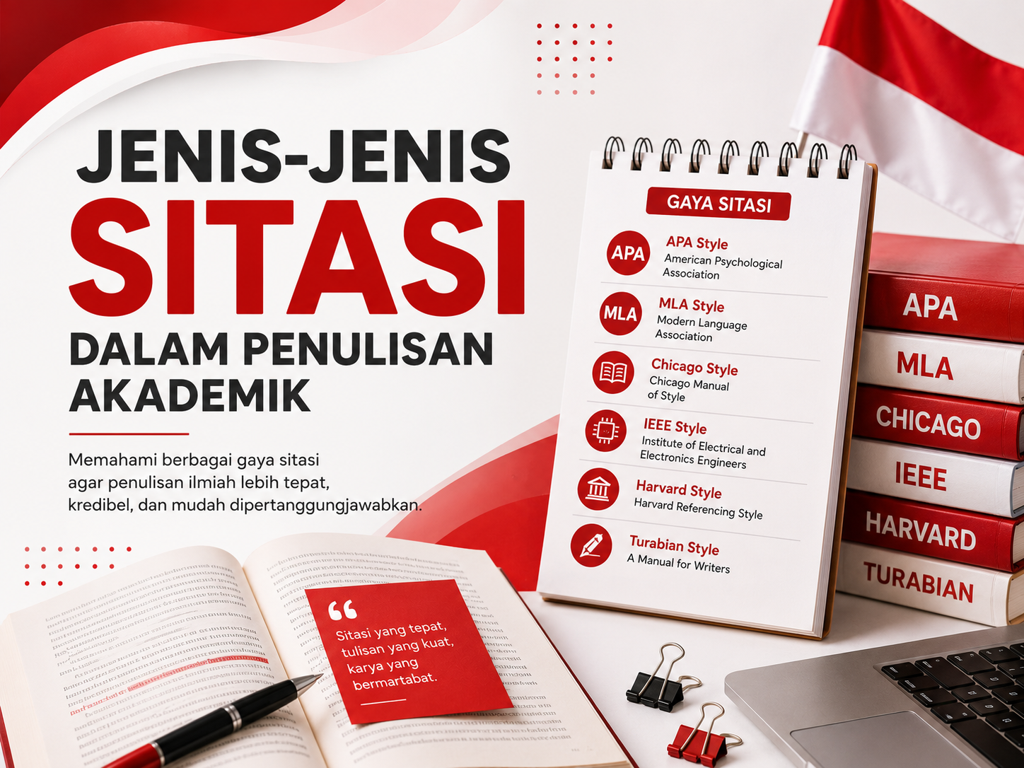 Jenis-Jenis Sitasi dalam Penulisan Akademik
