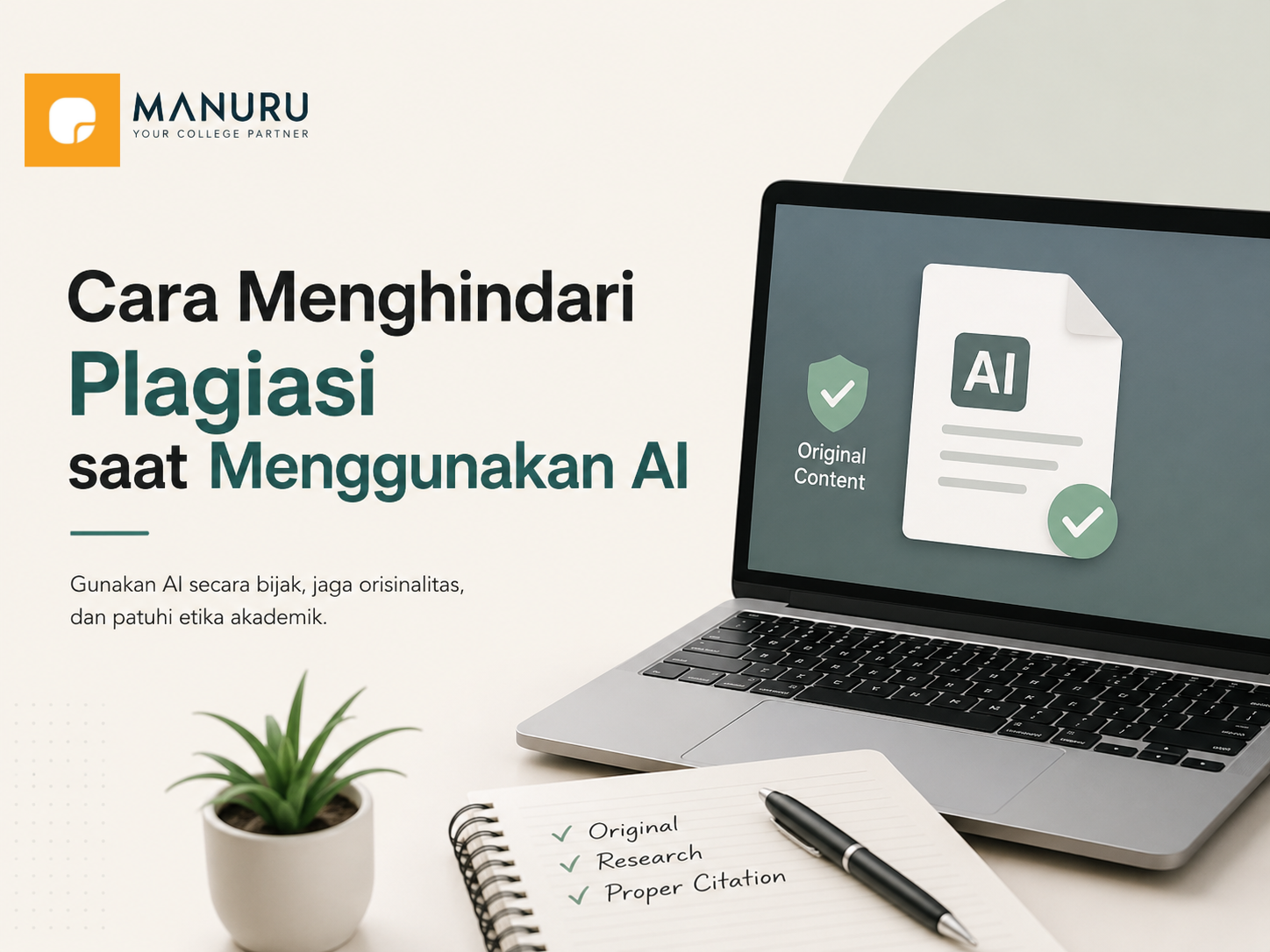 Cara Menghindari Plagiasi saat Menggunakan AI