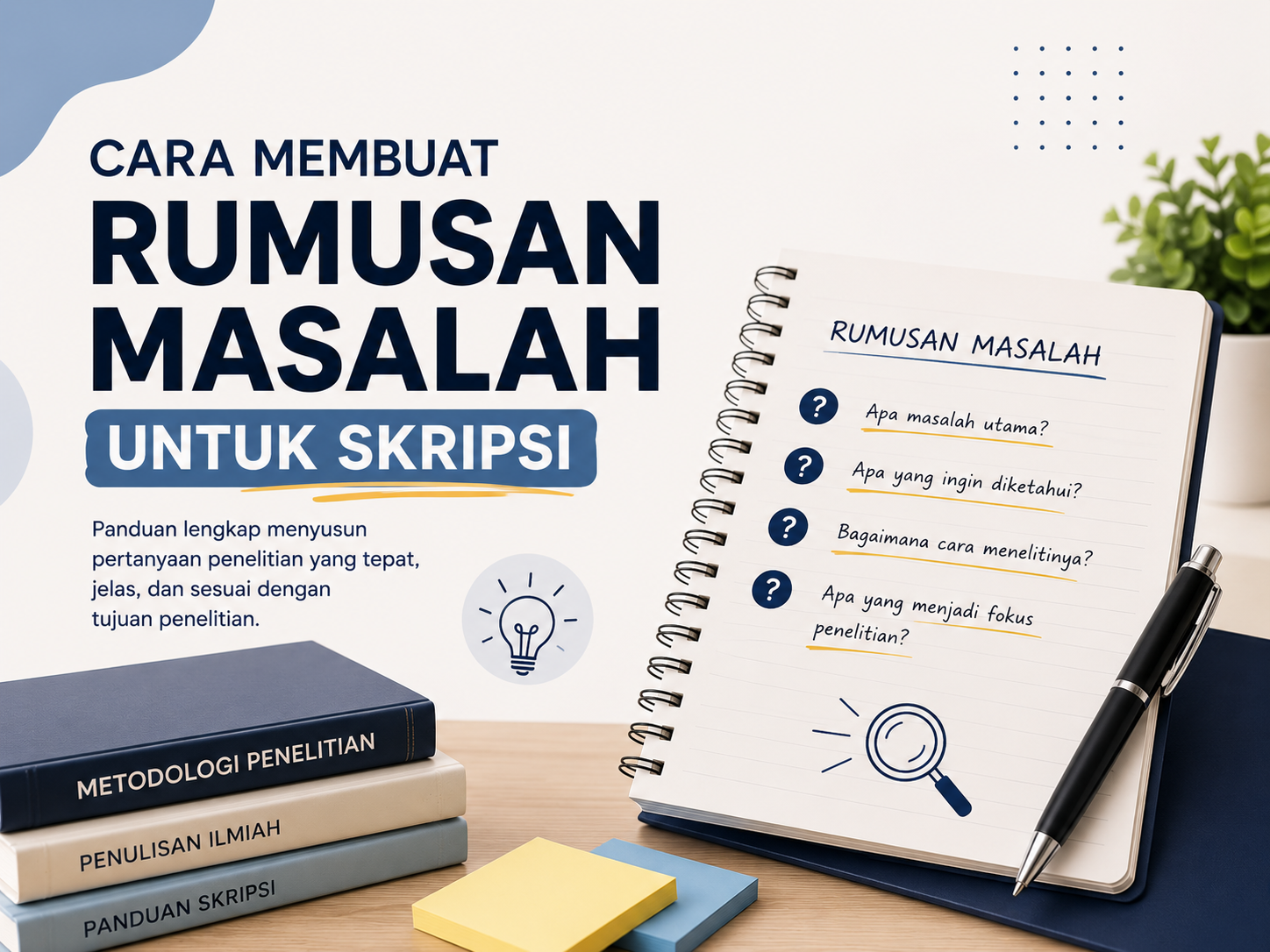 Cara Membuat Rumusan Masalah untuk Skripsi