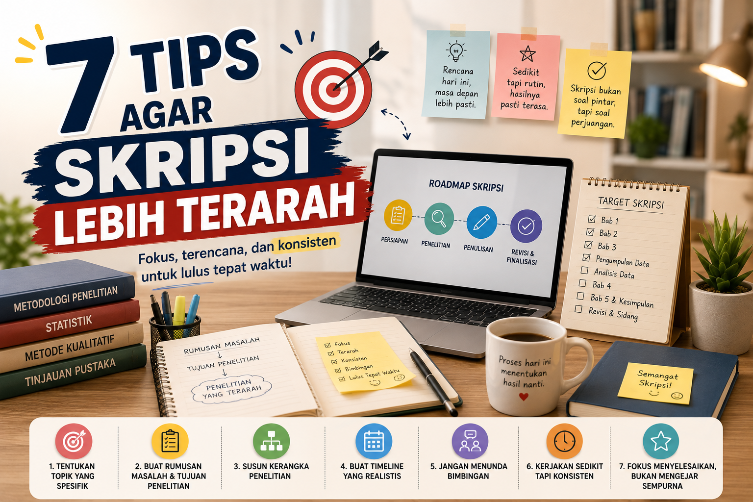 7 Tips agar Skripsi Lebih Terarah