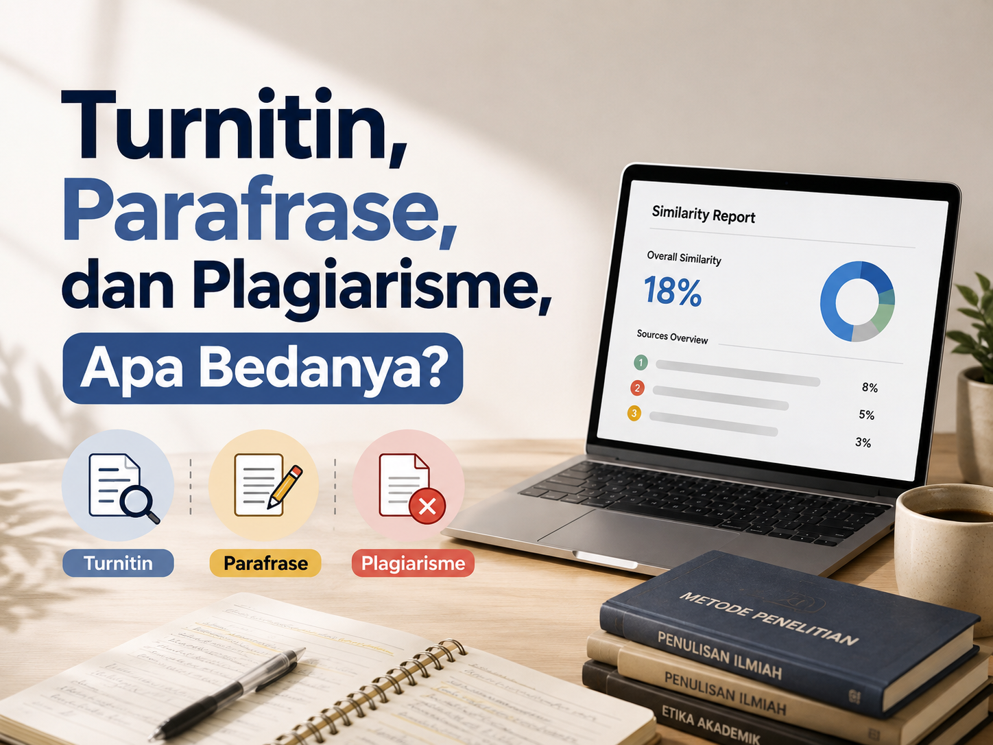Turnitin, Parafrase, dan Plagiarisme, Apa Bedanya?