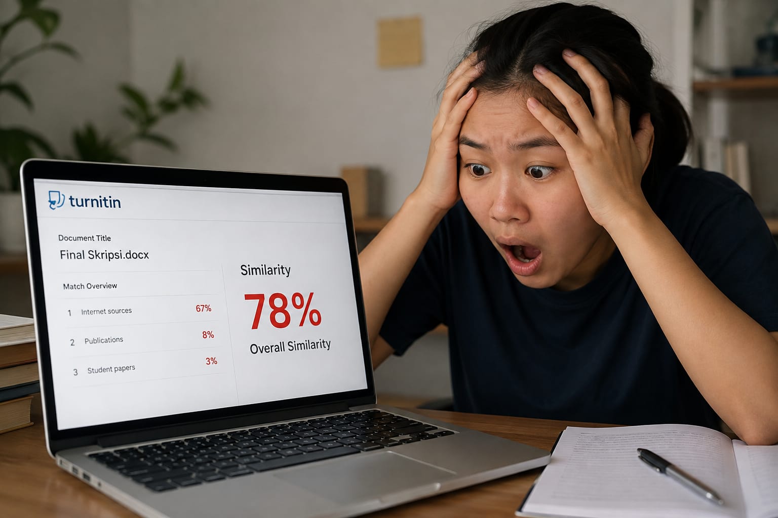 Kenapa Similarity Turnitin Masih Tinggi? Ini Solusinya